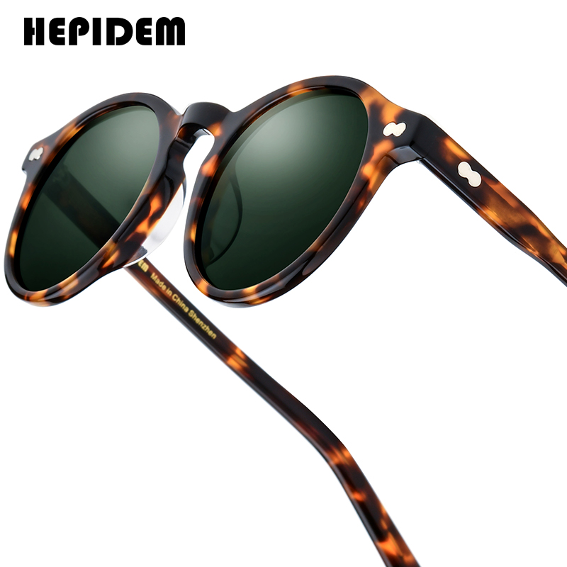 Vintage Fashion Streetwear - HEPIDEM Acetate Polarized Sunglasses Women 2026