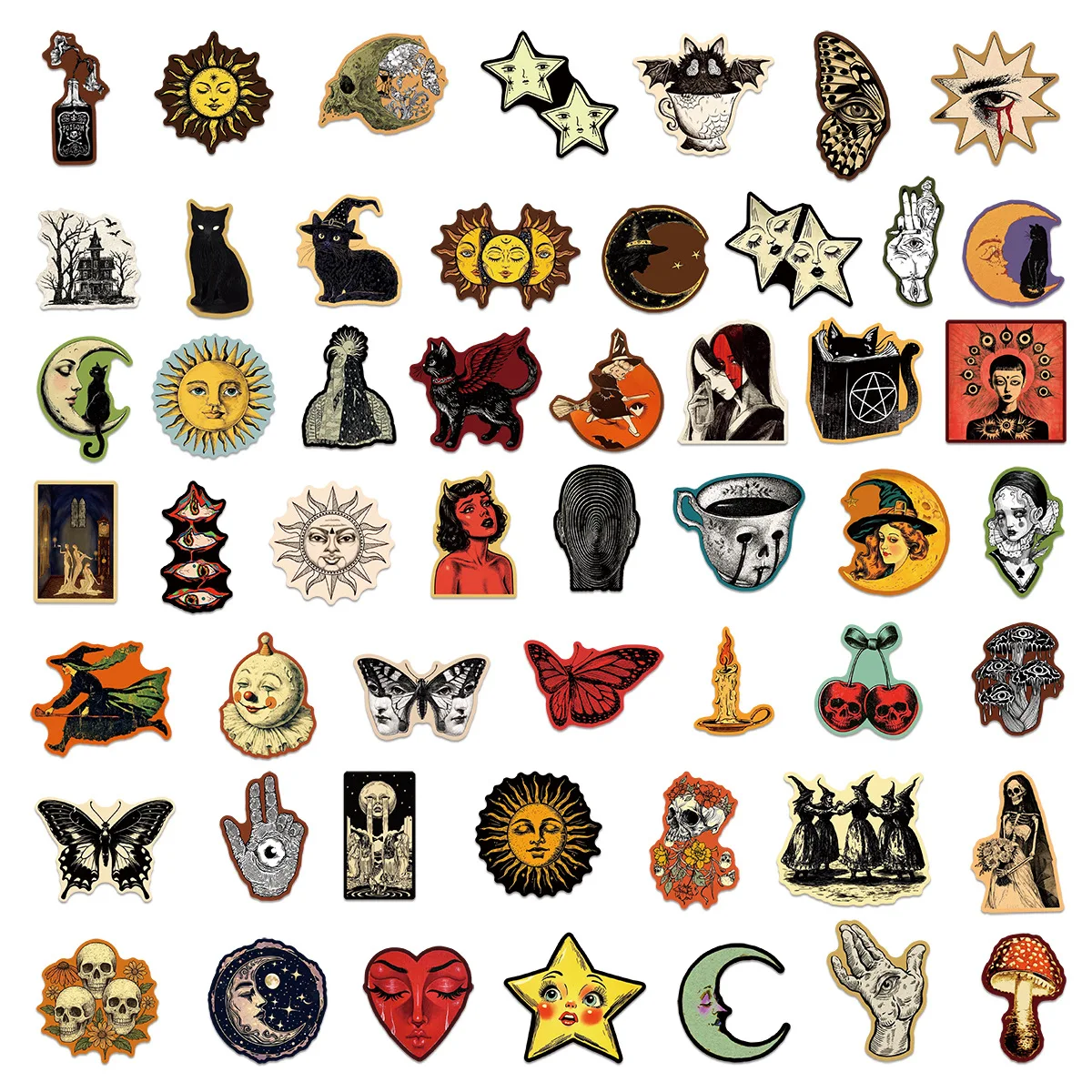 50 pcs Vintage Gothic Aestheti - Vintage Fashion Magazines 评论和价格