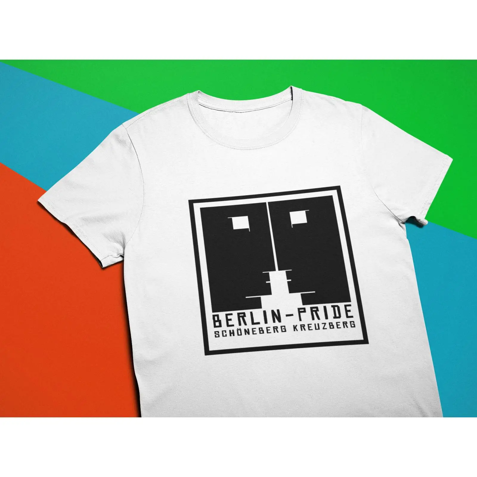 Berlin Pride T Shirt Techno Ga - Vintage Fashion Berlin 评论和价格