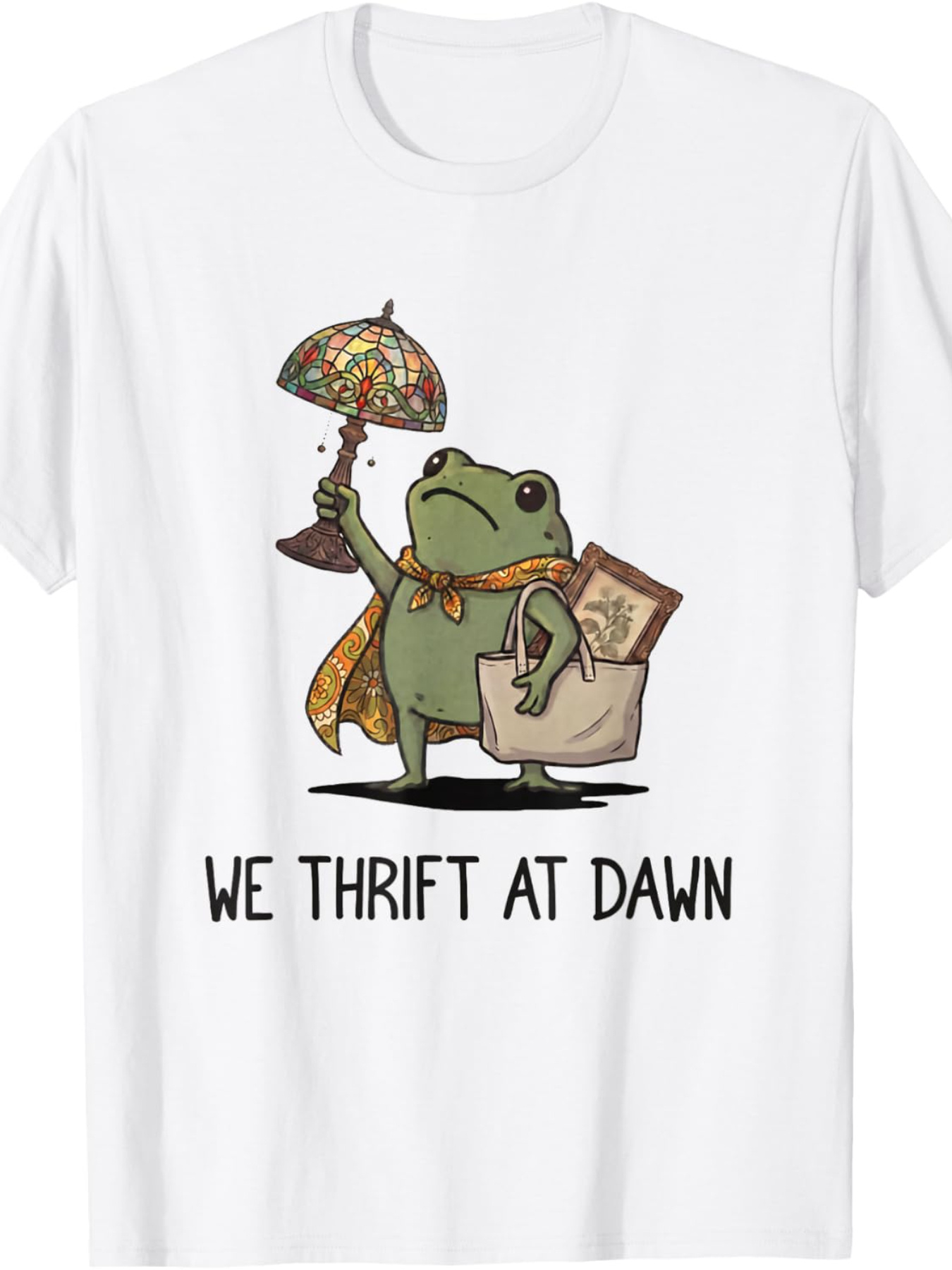 We Thrift at Dawn Funny Frog T - Vintage Fashion Thrift 评论和价格