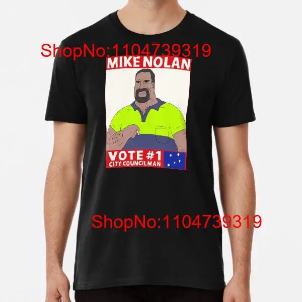 Vote Mike Nolan Premium T Shir - Vintage Fashion Knitwear 评论和价格
