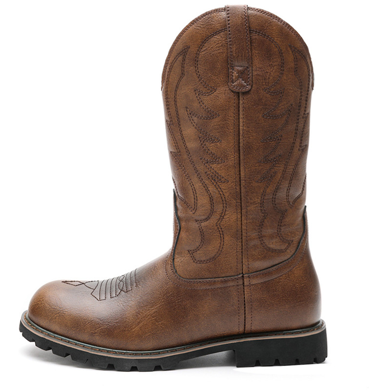 Large Size 48 Men's Boots Clas - Vintage Fashion Streetwear 评论和价格