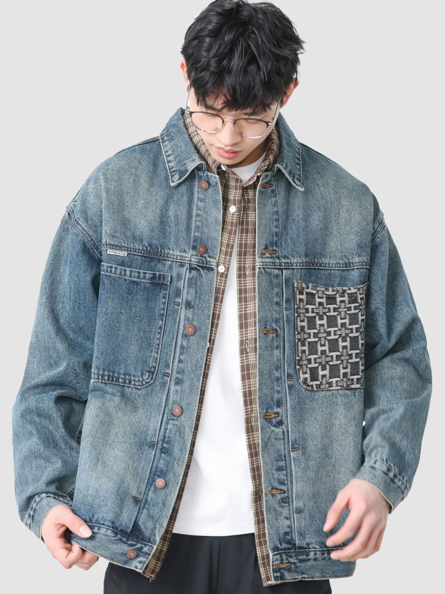Vintage Embroidery Pocket Deni - Vintage Fashion Hong Kong 评论和价格