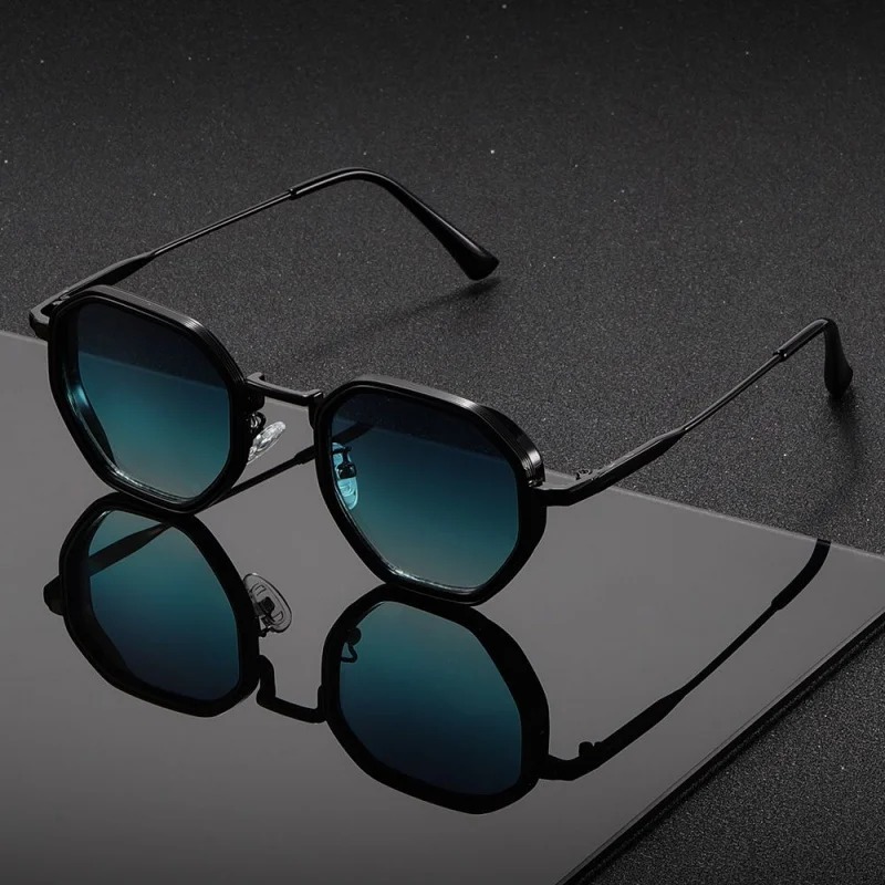 1 Pair Unisex Round Metal Fash - Vintage Fashion Streetwear 评论和价格