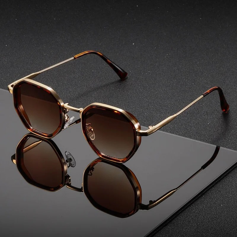 1 Pair Unisex Round Metal Fash - Vintage Fashion Streetwear 评论和价格