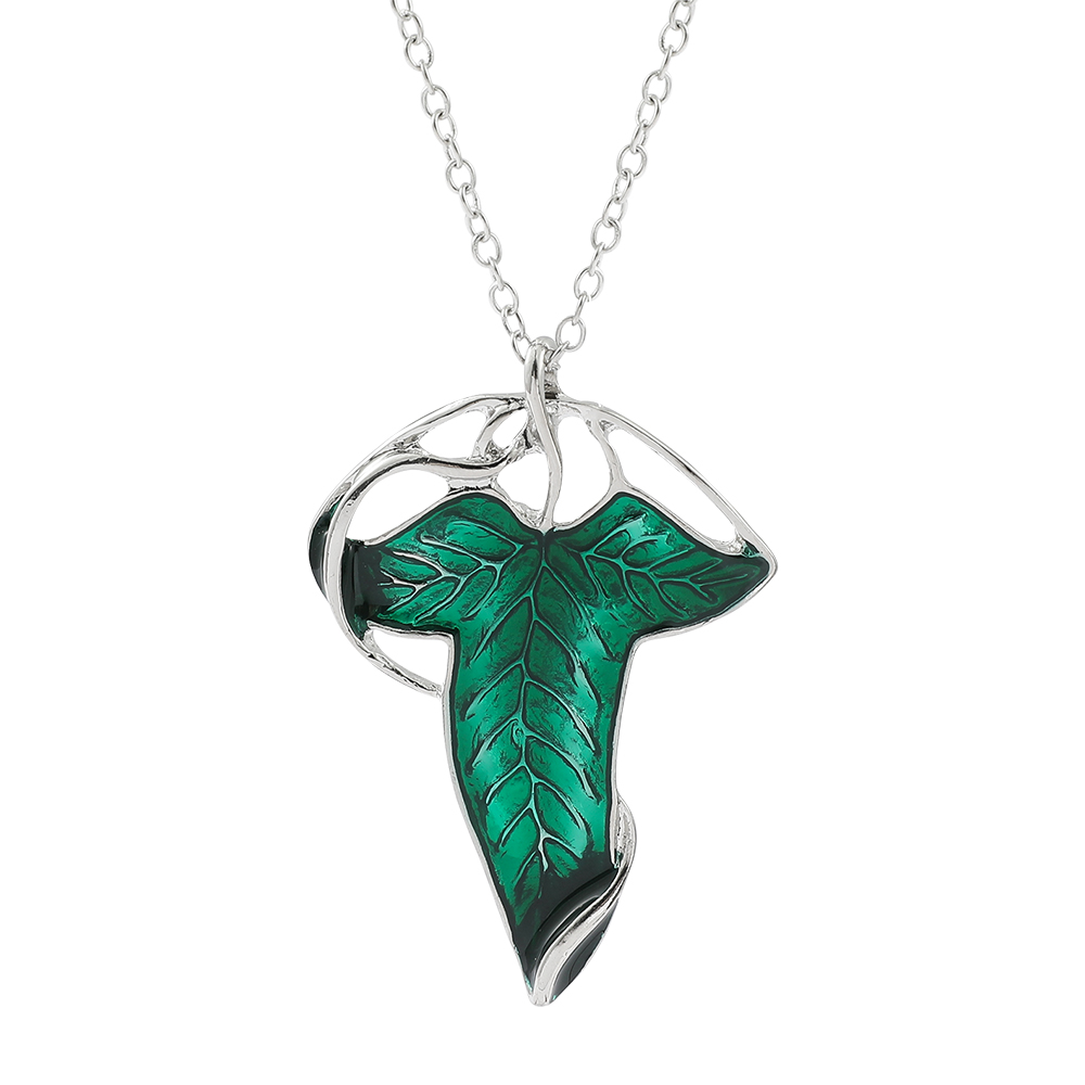 Vintage Green Leaf Pendant Nec - Fashion Y Vintage 评论和价格