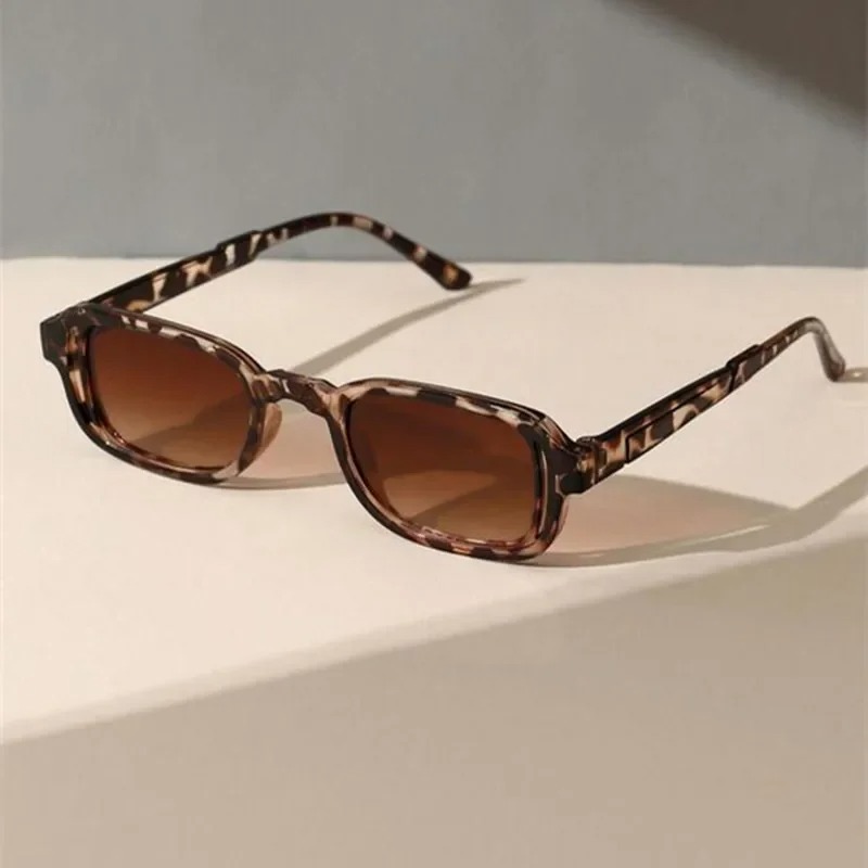 Luxurious Rectangle Sunglasses - Vintage Fashion Streetwear 评论和价格