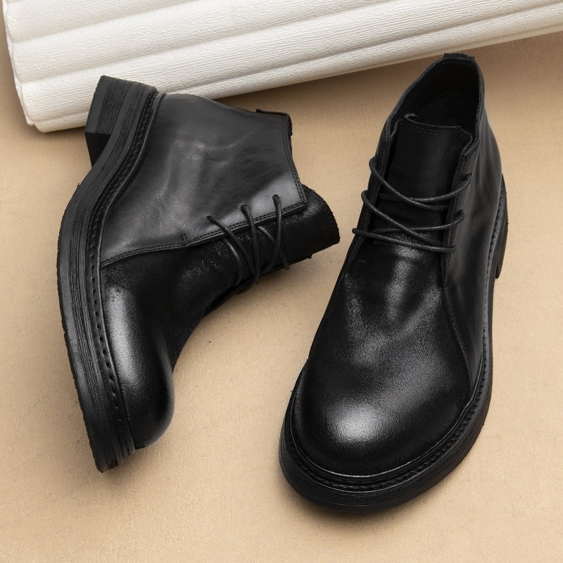 Vintage Mens Genuine Leather B - Vintage Fashion For Men 评论和价格