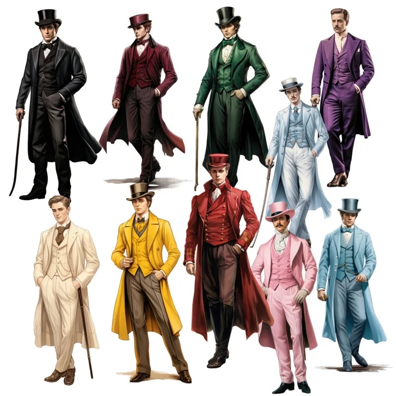 Cute Victorian Era Attire Gent - Vintage Fashion Magazines 评论和价格