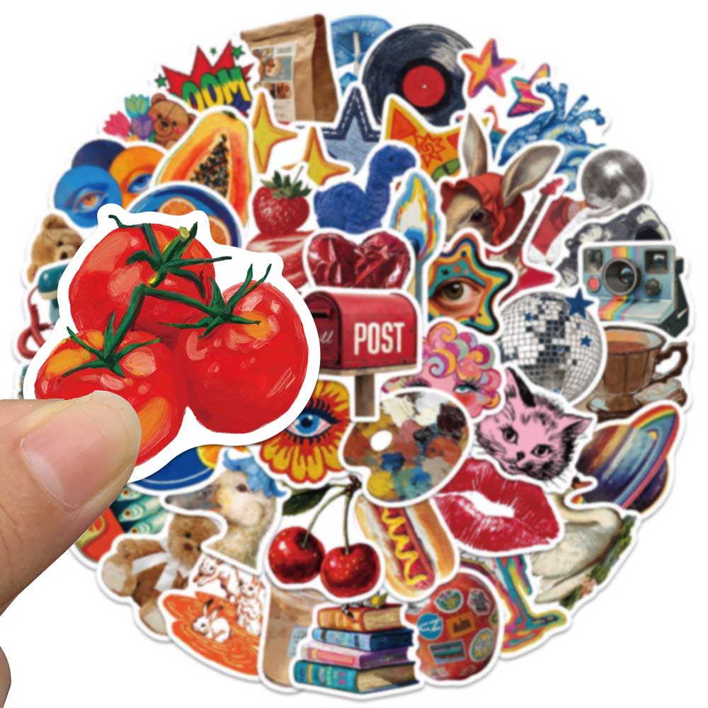 50pcs Vintage Y2K Sticker Fash - Vintage Fashion Magazines 评论和价格