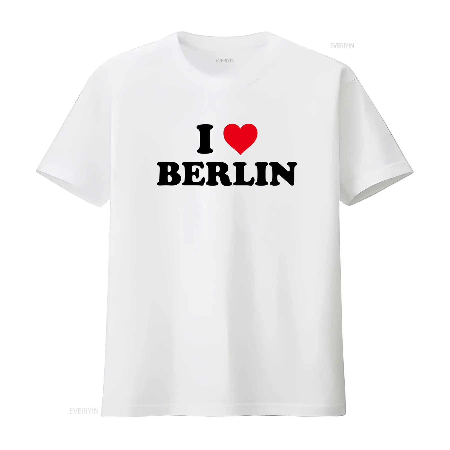 Stylish I Love Berlin T Shirt  - Vintage Fashion Berlin 评论和价格