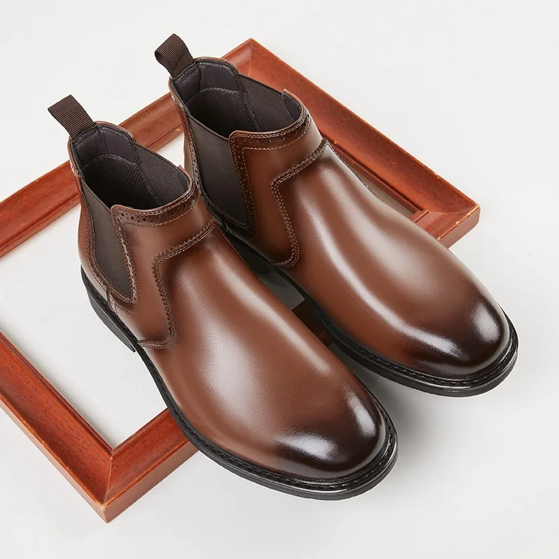 Vintage Mens Leather Oxford Bo - Vintage Fashion For Men 评论和价格