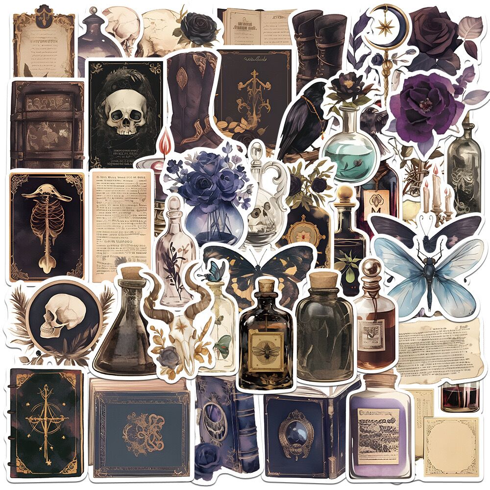 10/50/100pcs Vintage Gothic Da - Vintage Fashion Magazines 评论和价格