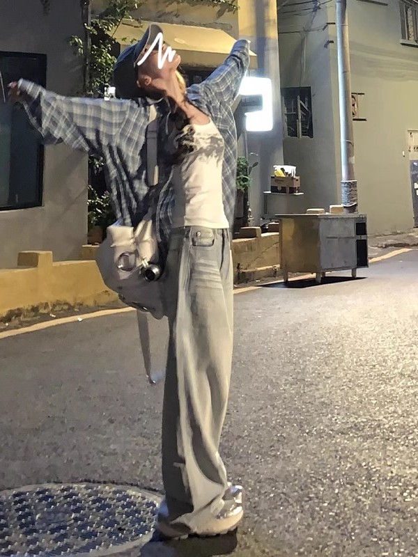 Retro Hong Kong Style Plaid Sh - Vintage Fashion Hong Kong 评论和价格