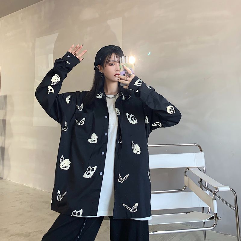 Reflective  Design Loose Long  - Vintage Fashion Hong Kong 评论和价格