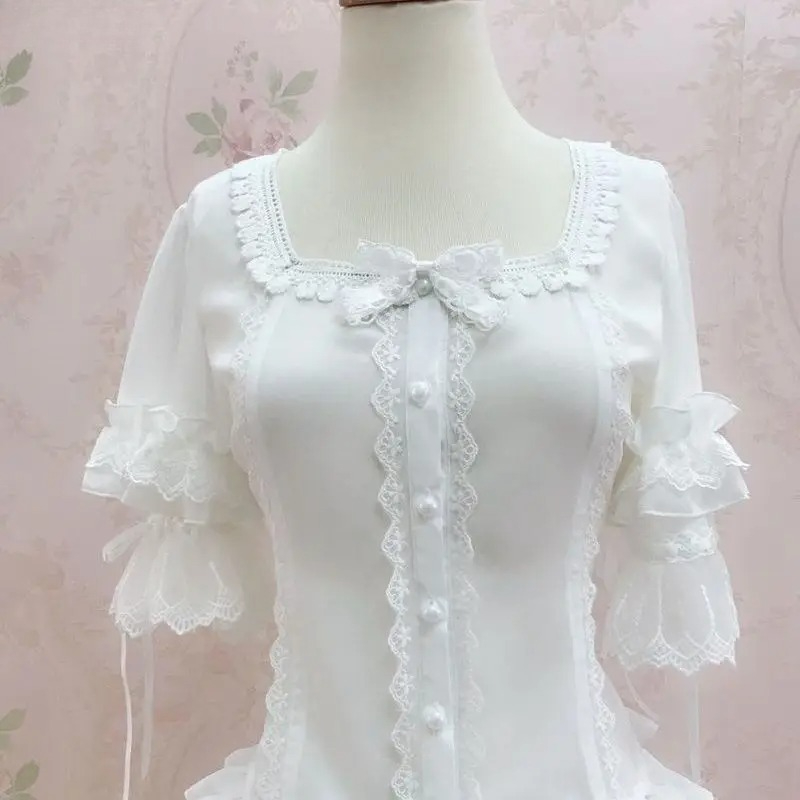 Elegant Y2K Vintage Lolita Sty - Vintage Fashion Style Female 评论和价格