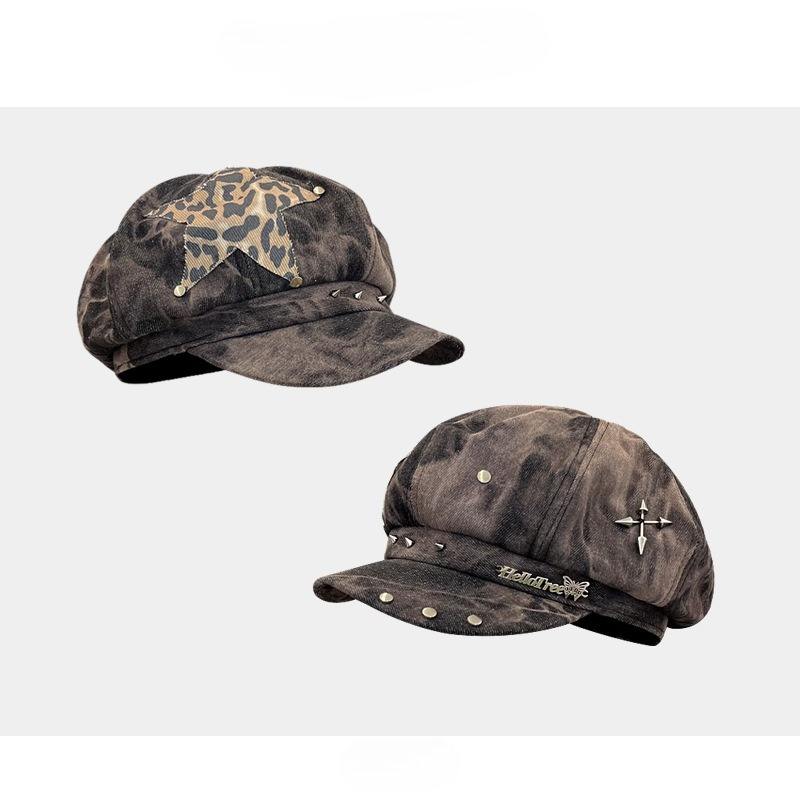 Fashion Hip Hop Octagonal Hats - Vintage Fashion Magazines 评论和价格