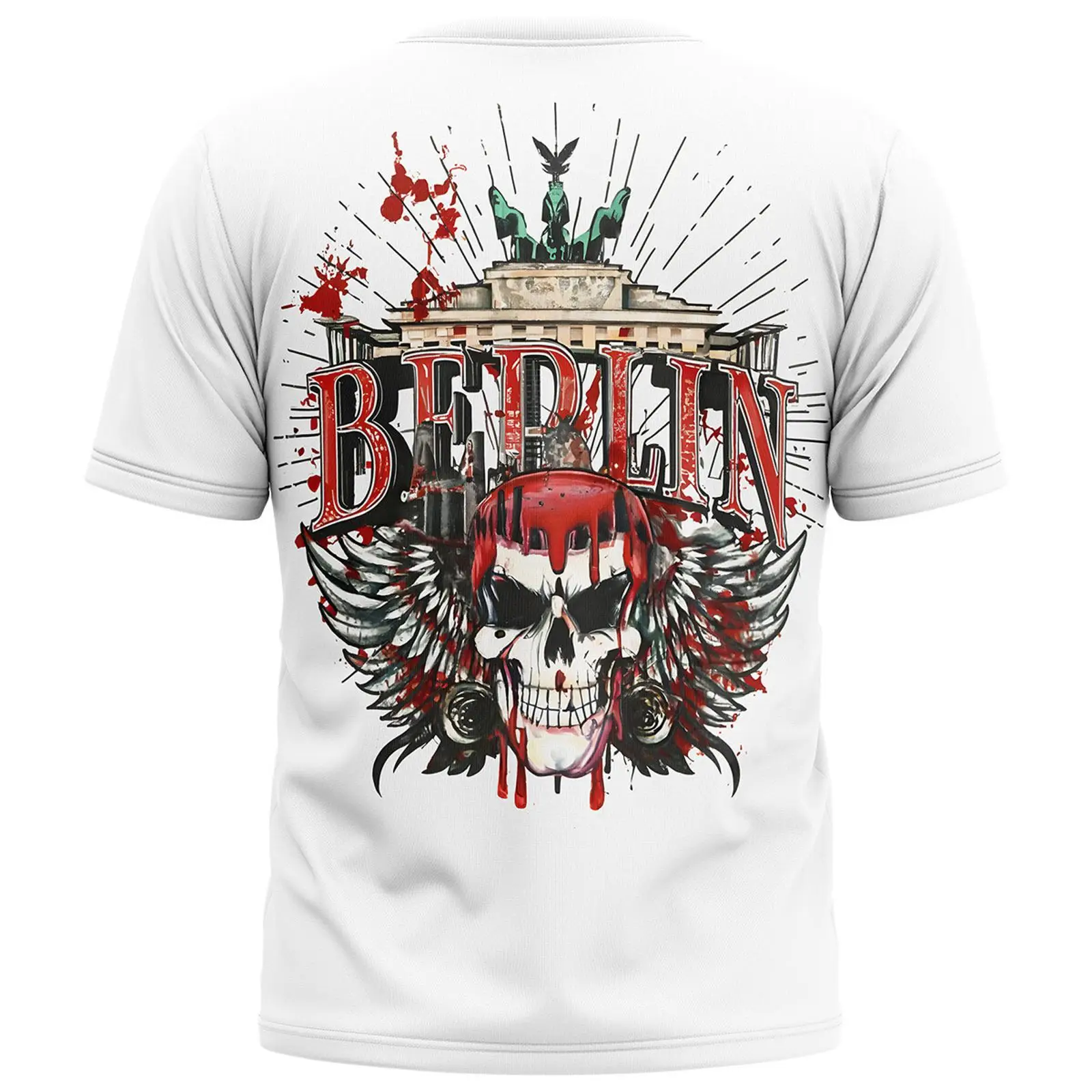 Berlin Herren Rundhals Baumwol - Vintage Fashion Berlin 评论和价格