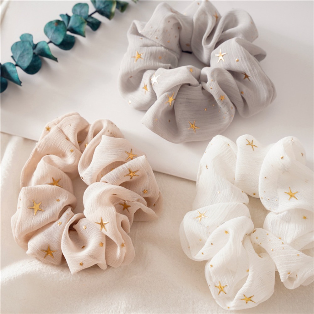 1/5pcs Print Scrunchie Dreamy  - Vintage Fashion Looks 评论和价格