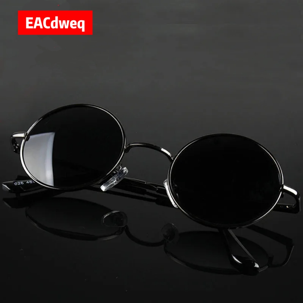 Retro Vintage Round Sunglasses - Vintage Fashion Streetwear 评论和价格
